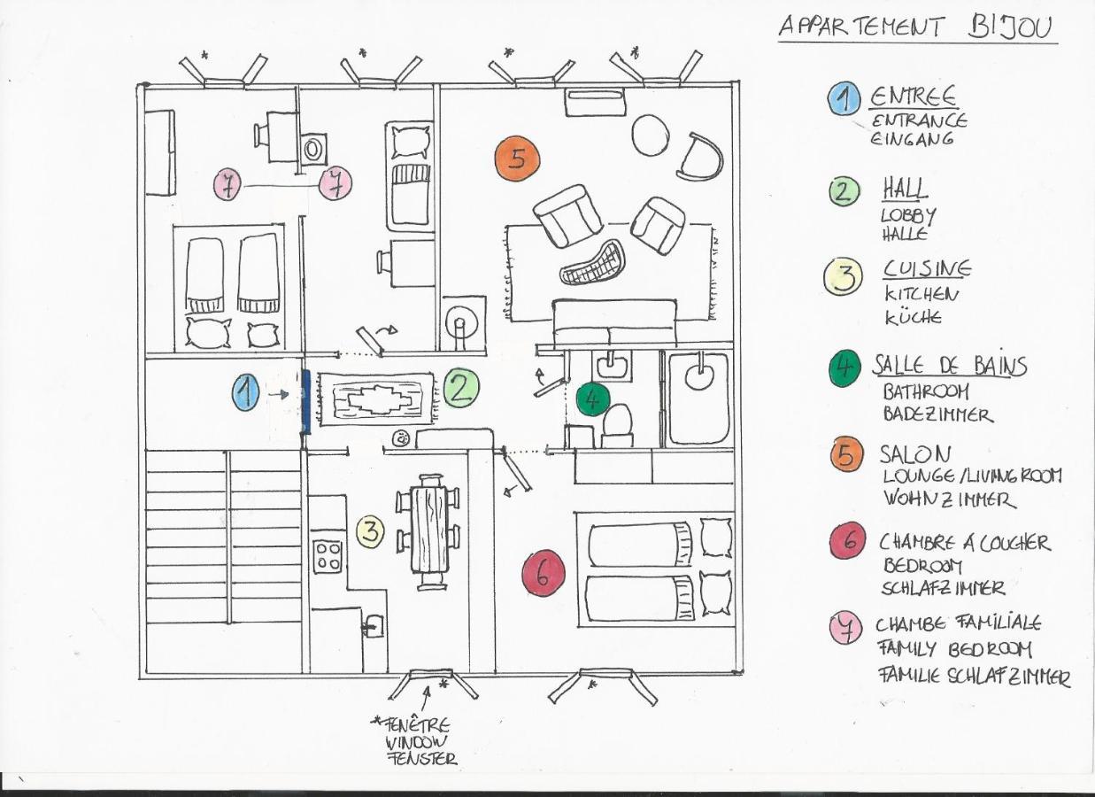 Appartement 1Bijou La Chaux De Fonds Екстериор снимка